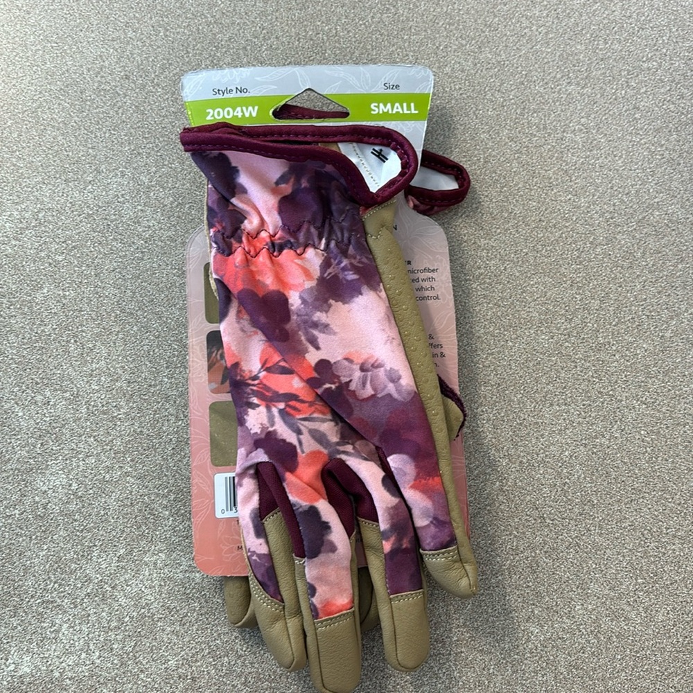 Kinco Women’s Garden Gloves Purple Floral